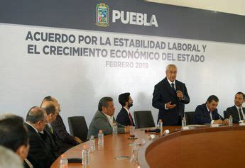 Gobierno De Puebla Firma Acuerdo Por La Estabilidad Laboral Grupo