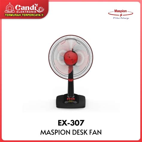 Jual MASPION Kipas Angin Meja Desk Fan EX 307 Shopee Indonesia