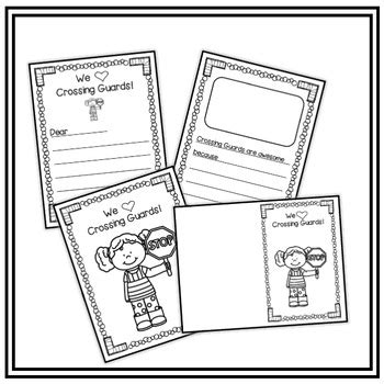 Crossing Guard Appreciation Thank You Cards by The Teacher Support Hub