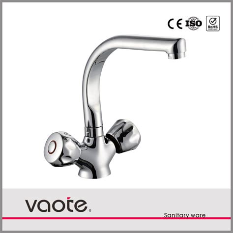 Dual Handle Cold And Hot Style Kitchen Sink Mixer Two Way Taps Water China Double Kitchen
