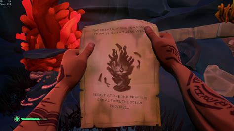 Shrine of the coral tomb bug : r/Seaofthieves