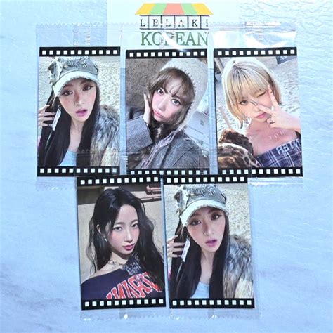 Le SSERAFIM 第 5 張迷你專輯 HOT KTOWN4U 寫真集小卡 蝦皮購物