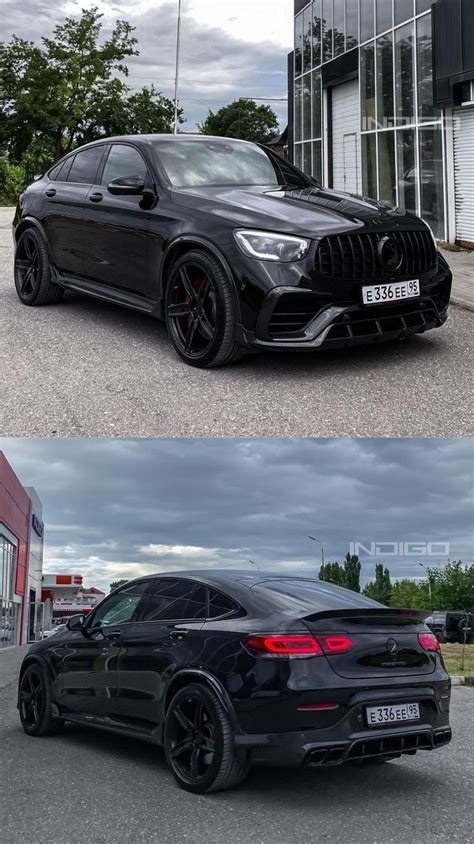 Mercedes Benz Amg Glc Coupe 2021 Images Photos Gallery Videos Hd Black Panther Glc 63 Amg