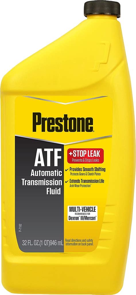 Prestone Fluido De Transmisi N Autom Tica Con Fuga De Parada Para