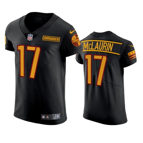 Washington Commanders Terry McLaurin Black Elite Jersey - Men's - NB Jersey