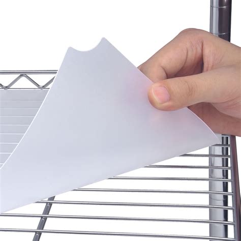 Snapklik.com : Slendor Wire Shelf Liner 18" X 48" Value Pack Of 5 Flat