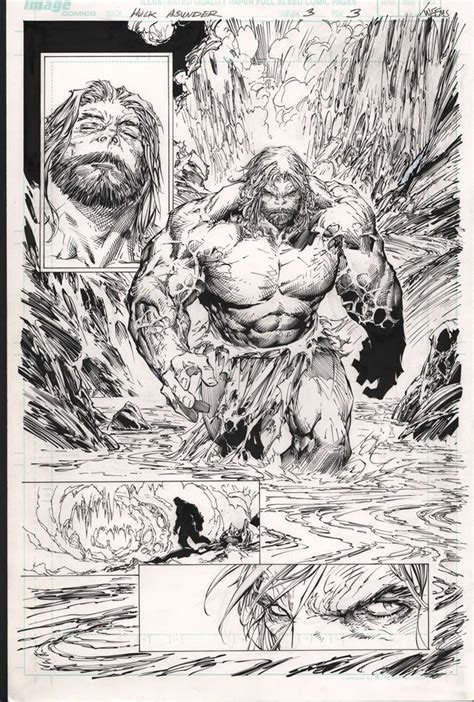 Hulk 3 P 3 Marc Silvestri Comic Art Comic Book Artwork Comics Artwork