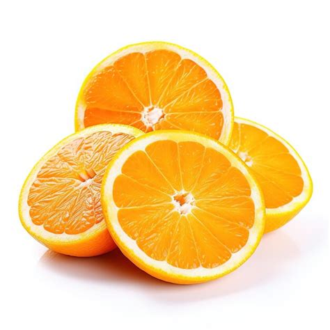 Premium Ai Image Sliced Oranges