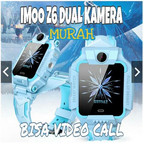 Jual COD IMOO Z6 FROZEN MURAH BISA VIDEO CALL JAM TANGAN ANAK ASLI