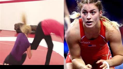 Helen Maroulis Outwrestles A Man Watch Bjj