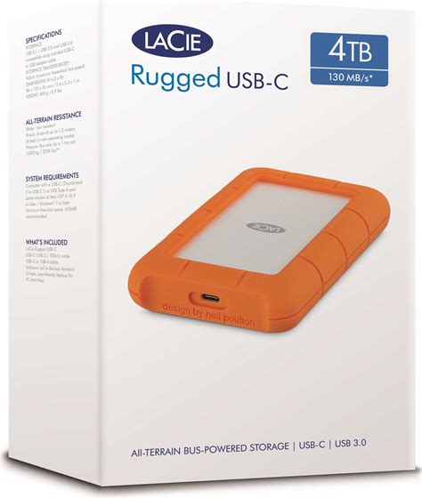 Lacie Rugged Usb C 4 Tb Kaufen Bei Digitec