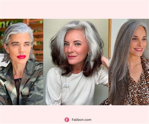 55 Best Hairstyles For Grey Hair For Women Over 60 2023 Fabbon