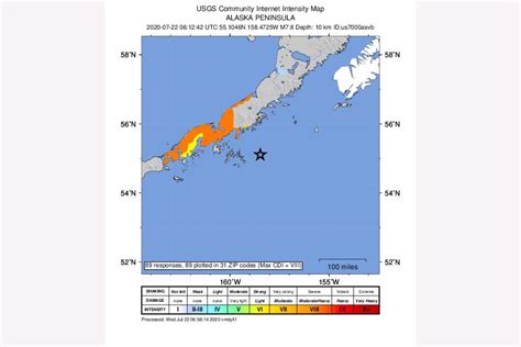 Terremoto De 78 Grados En Alaska Provoca Alerta De Tsunami Noticias Agencia Peruana De