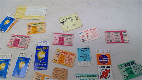 SPORTS TICKET STUBS