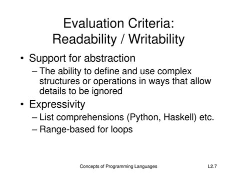 Ppt Lecture 2 Concepts Of Programming Languages Powerpoint