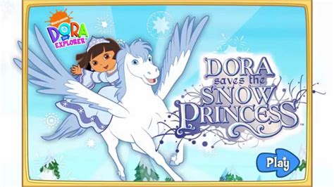 Dora Save The Snow Princes Dora Salva A La Princesa Nieve Youtube