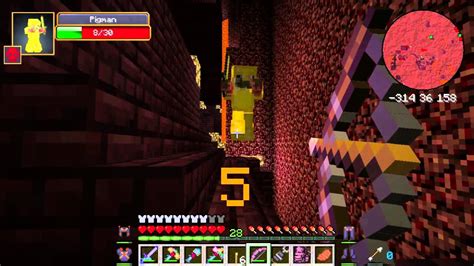 Minecraft Hexxit Episode Pigman Village Part Youtube