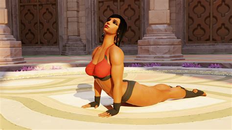 GameoverNSFW On Twitter Updated My Last Pharah Render Now The Hair