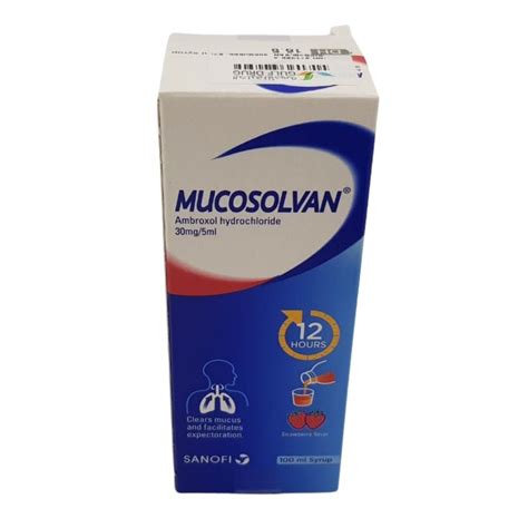 Buy Mucosolvan Syrup 30mg 5ml Uae سوكير