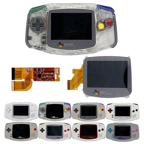 Point To Point Pre Laminated IPS LCD Screen Lens For GameBoy Advance