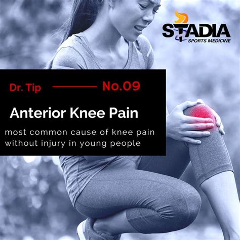 Anterior Knee Pain The Most Common Cause Of Knee Pain Without Injury