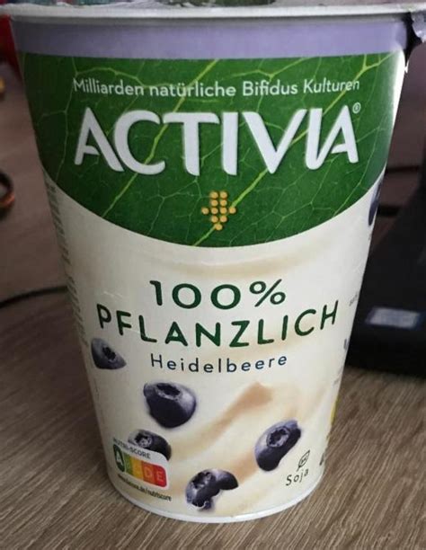 Activia rostlinná alternativa jogurtu borůvka 100 Pflanzlich