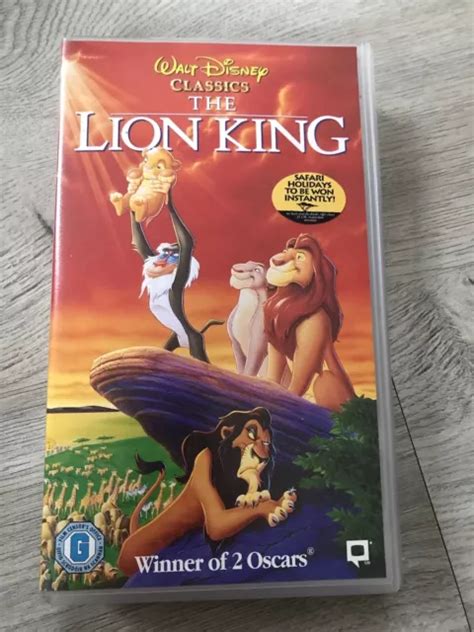 Walt Disney Vhs Kassette K Nig Der L Wen Englische Version The Lion