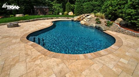 Natural Travertine Stone Pool Deck | Travertine pool, Pool decks ...