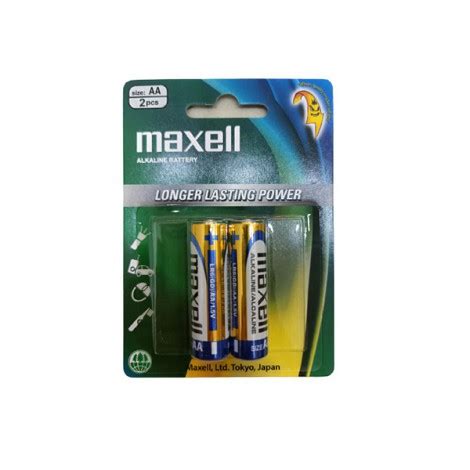 Pin Alkaline Aa Maxell Lr Gd B Th Ng