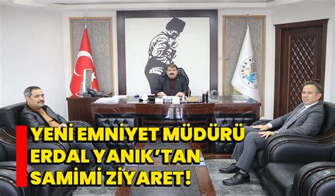 Yeni Emniyet Müdürü Erdal Yanıktan Samimi Ziyaret Afyon Haber Odak