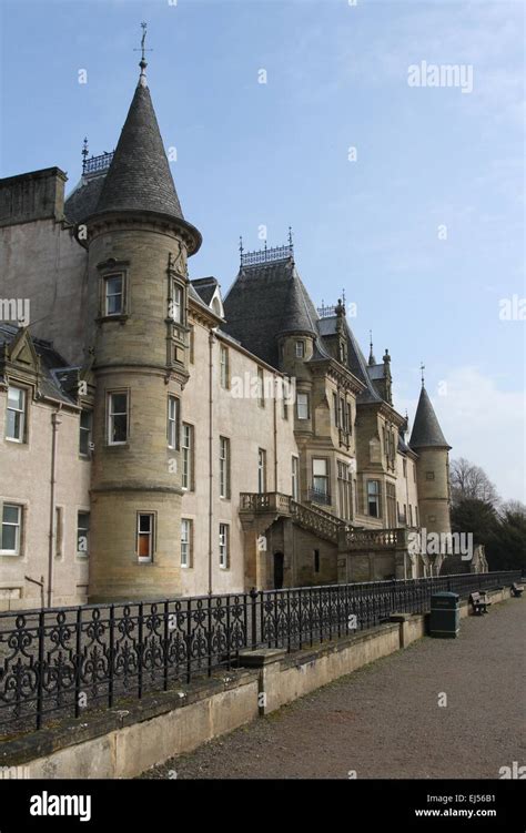 Exterior Of Callendar House Falkirk Scotland March 2015 Stock Photo Alamy