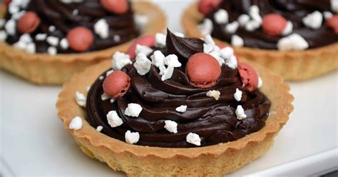 Ma Cuisine Au Fil De Mes Id Es Tartelettes Au Chocolat Noir