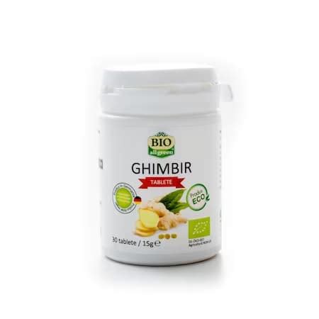 Ghimbir Bio Capsule Bio All Green Drsam Ro