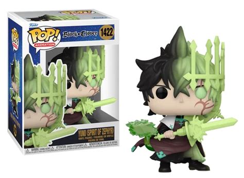 Funko Pop Animation Black Clover Yuno Spirit Of Zephyr