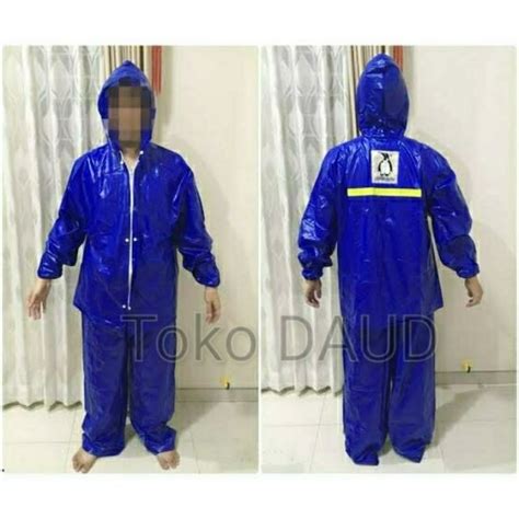 Jual Jas Hujan Jumbo P Xxxl Penguin L Jaket Celana Penguins P