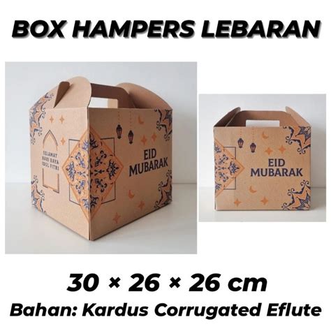 Jual Min Order Pcs Box Hampers Parcel Natal Lebaran X X