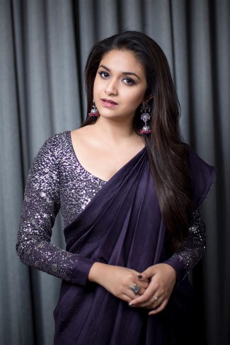 Keerthi Suresh Saree Wallpapers - Top Free Keerthi Suresh Saree ...