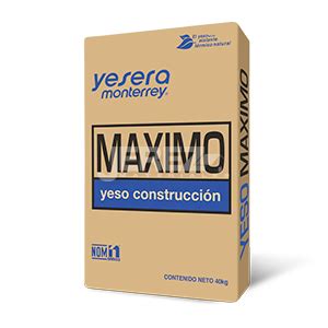 YESO MAXIMO 40 KG Materiales Aramburo