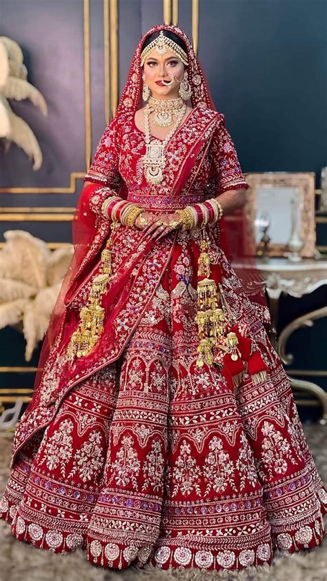 Bridal Lehnga Red Bridal Lehnga Unique Red Bridal Lehenga Pakistani