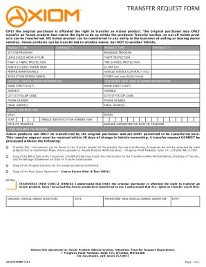 Fillable Online Axiom Cancellation Request Form Webflow Fax Email