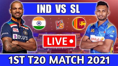 Live India Vs Srilanka 1st Odi Match Youtube