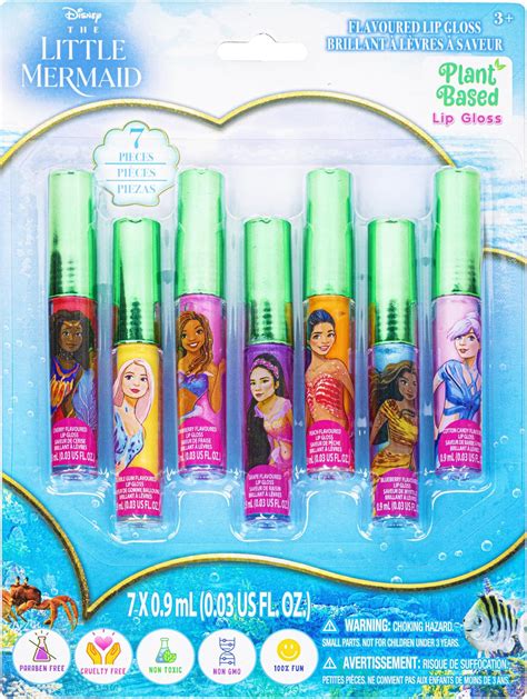 Townley Girl Disney Princess Super Sparkly Lip Gloss Set