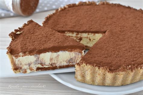 Torta Tiramisu Semifreddo Senza Cottura Ricetta Dolce Fresco Dolci