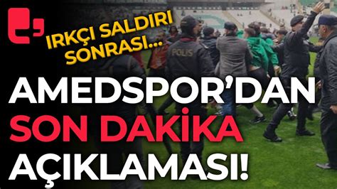 Irk Sald R Sonras Amedspor Dan Son Dakika A Klamas Youtube