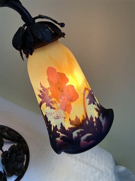 Muller Fr Res Lun Ville Lampe Art Nouveau An Mones Xxe Si Cle N