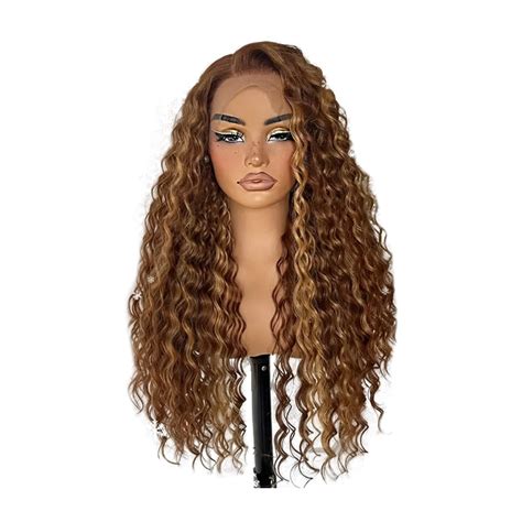 Luoyinda Ceramic Hair Straightener Front Lace Wig Front Lace Wig Women