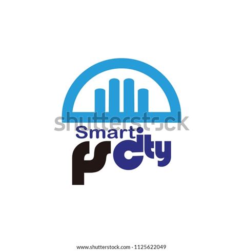 Smart City Concept Logo Stock Vector (Royalty Free) 1125622049 ...