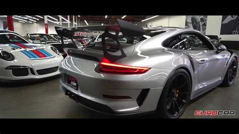 2019 Porsche 911 Gt3 Rs Gt Silver Metallic Exterior Youtube