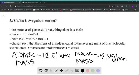 SOLVED:What is Avogadro's number?