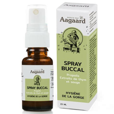 Spray Buccal Propolis Aagaard Pour La Gorge Ml Acheter Sur